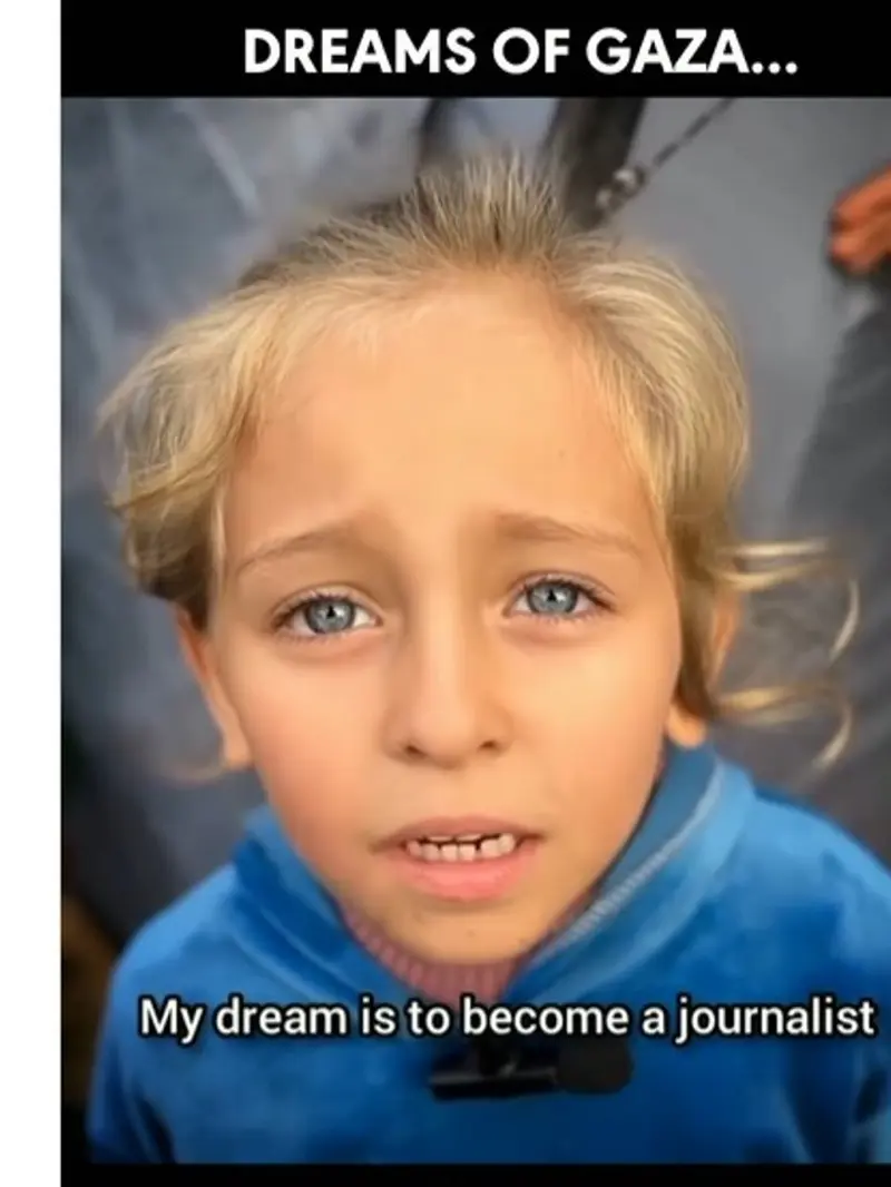 Viral Video Anak-Anak Gaza Ungkap Impian Ingin Jadi Pilot Hingga Jurnalis, Najwa Shihab Ikut Bereaksi
