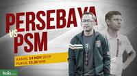 Shopee Liga 1 2019: Persebaya Surabaya vs PSM Makassar. (Bola.com/Dody Iryawan)