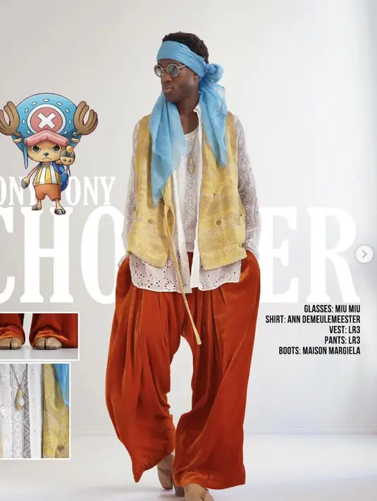 Bahkan pada look yang ditampilkan, ia juga memberikan detail brand fashion yang digunakannya.  [Foto: Instagram/ wisdm]