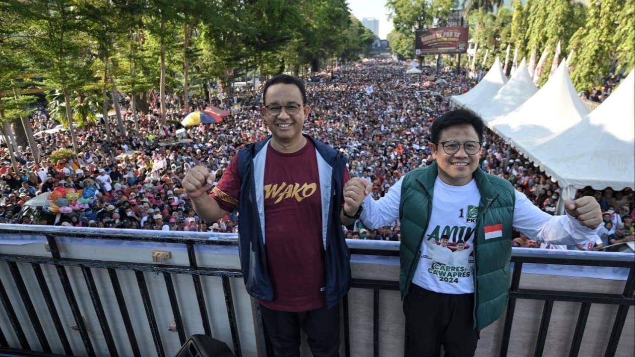 Cak Imin juga menjelaskan, dirinya dan Anies merupakan pasangan dwitunggal seperti Soekarno dan Hatta. Dia optimis perjuangan untuk meraih kemenangan di Pilpres 2024 diridhoi Allah SWT.
