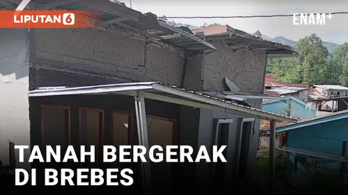 VIDEO: 78 Rumah Warga Rusak dan Nyaris Ambruk Akibat Tanah Bergerak