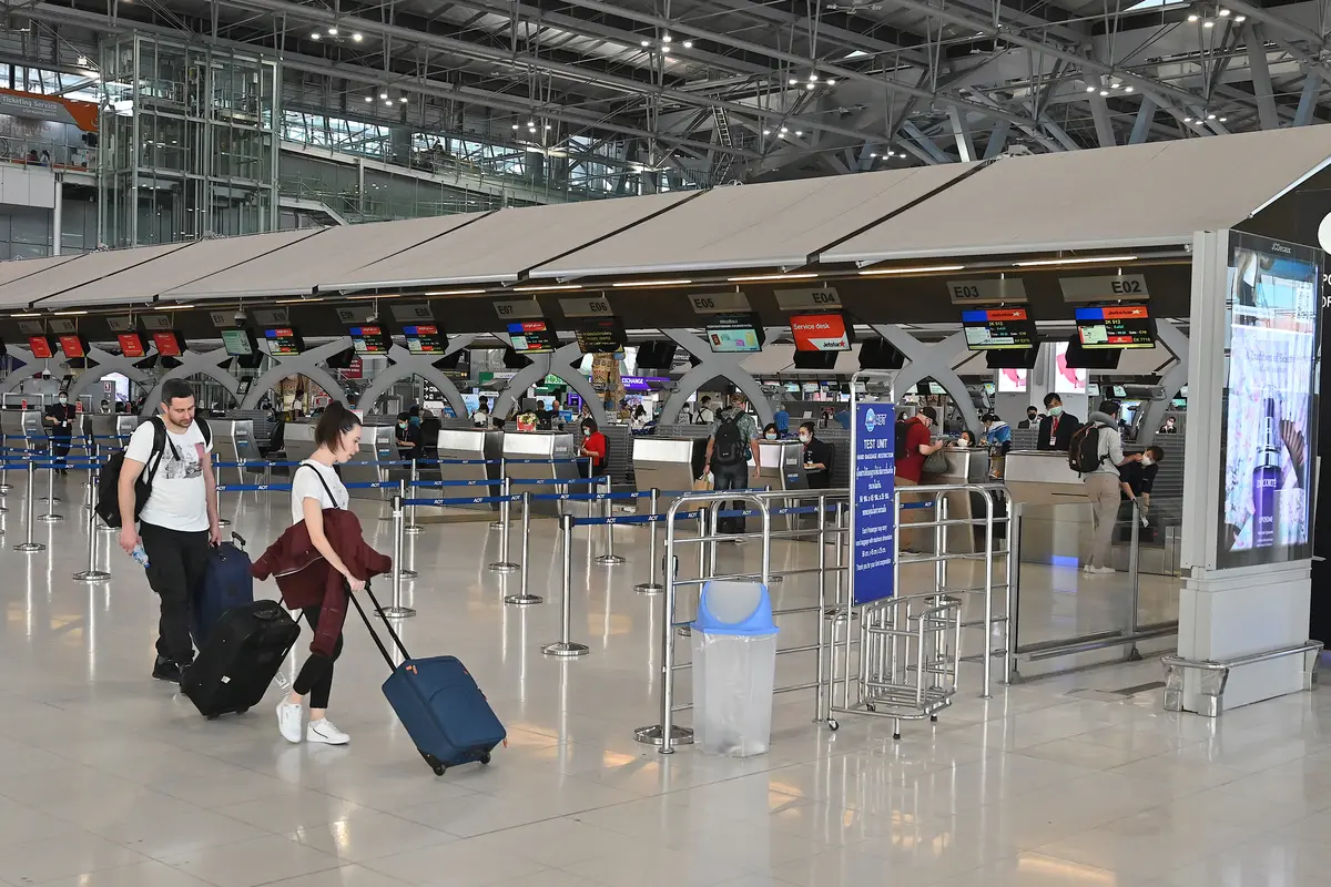 Bandara Suvarnabhumi di Bangkok