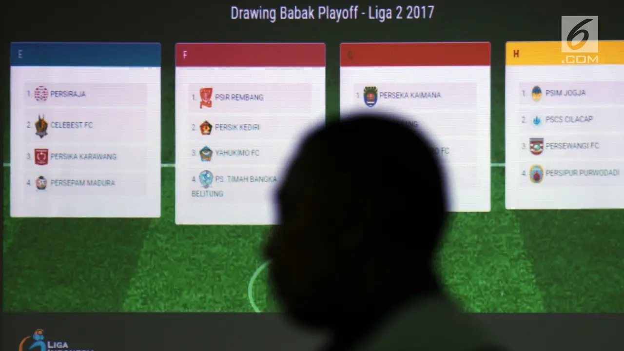 Babak Play Off Liga 2 Indonesia, 16 Tim Perebutkan Lima Posisi Teratas