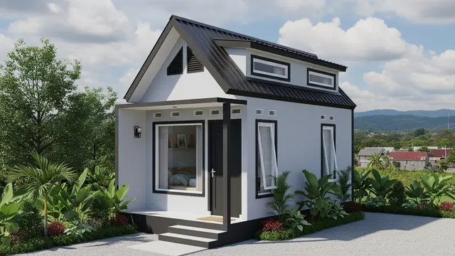 Desain Rumah 50 Juta dengan Ventilasi Silang Alami