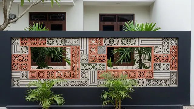 Ide Pagar Roster Modern yang Membuat Rumah Tampak Lebih Rapi/Gemini AI