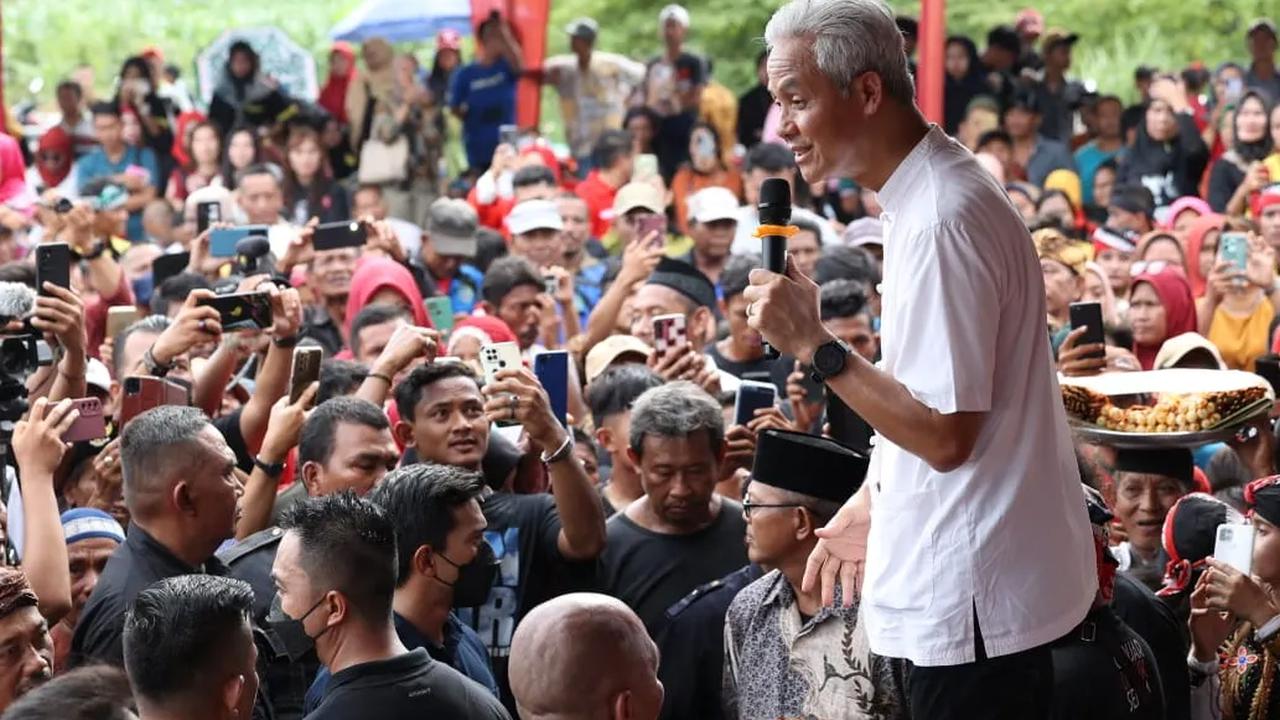 Calon presiden Ganjar Pranowo menyatakan keyakinannya memenangkan Pilpres 2024 dengan dukungan kuat dari rakyat Indonesia.
