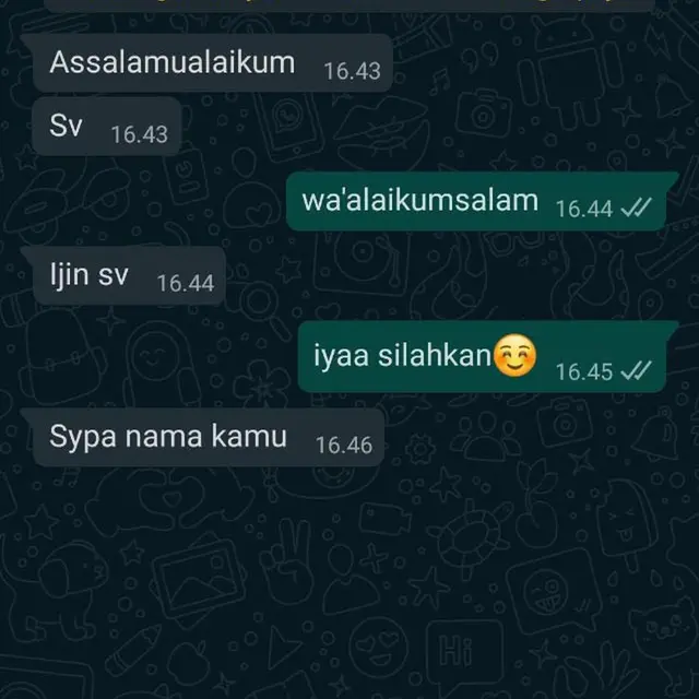 6 Chat Absurd dari Orang Tak Dikenal Ini Bikin Kesal Sekaligus Bingung