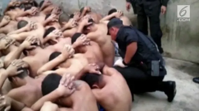 VIDEO: Rekaman Polisi Brazil Siksa Narapidana dengan Pistol Setrum