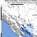 Tanggamus Diguncang 12 Gempa di Tengah Erupsi Anak Krakatau