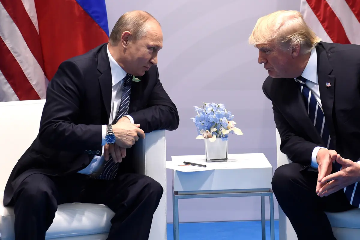KTT G20-Donald Trump-Vladimir Putin