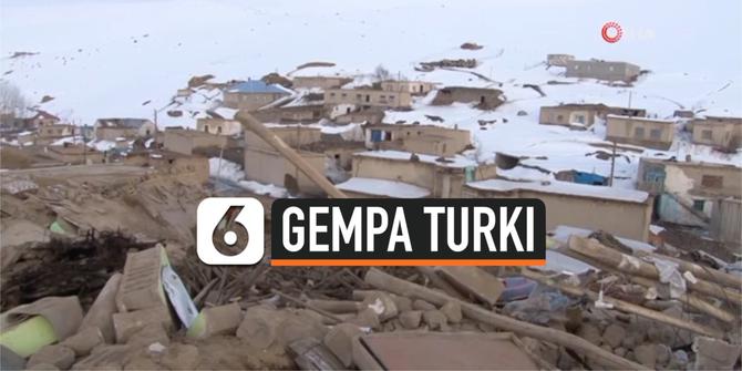 VIDEO: Gempa Magnitudo 3,9 Tewaskan 9 Warga Turki