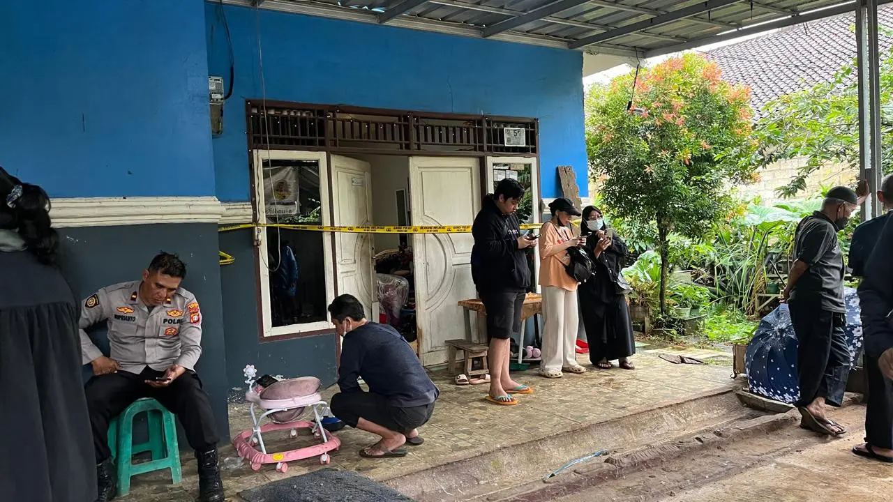 Lokasi penemuan mayat perempuan di Depok. (Liputan6.com/Dicky Agung Prihanto)