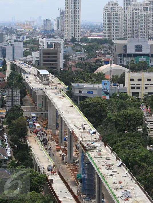 Pihak swasta akan dilibatkan pemerintah dalam pembangunan insfrastruktur, Jakarta, Rabu (16/11). Hal ini disebabkan besarnya porsi belanja infrastruktur yang terus naik setiap tahun. (Liputan6.com/Angga Yuniar)