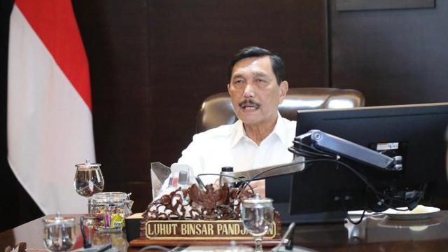 Menko Bidang Kemaritiman dan Investasi (Menko Marves) Luhut Binsar Pandjaitan. (Dok Kemenko Marves)