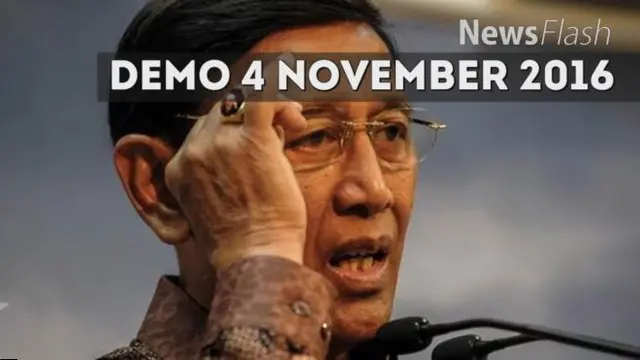 Menkopolhukam Wiranto masyarakat tidak perlu tahua siapa aktor politik di demo 4 november 2016