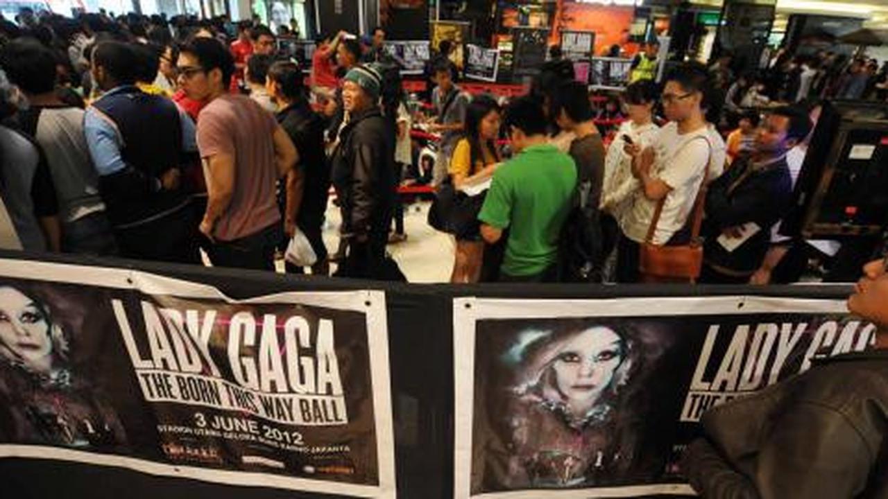 Promotor Lady Gaga belum urus izin pengembalian tiket
