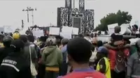 VIDEO: Aksi Unjuk Rasa Warga Papua Desak PT Freeport Mundur 