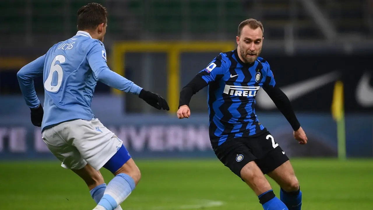 Gelandang Inter Milan, Christian Eriksen.