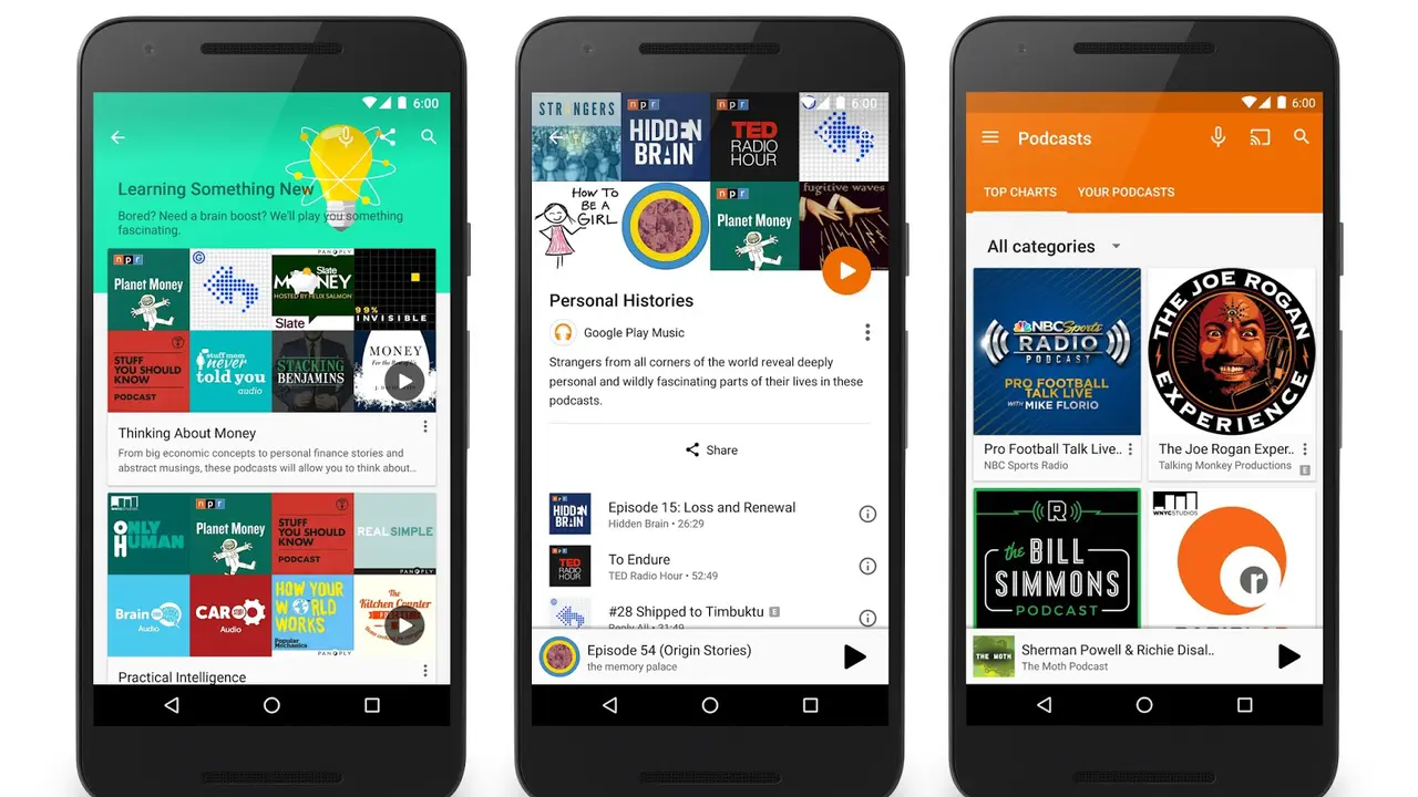 Podcast di Google Play Music
