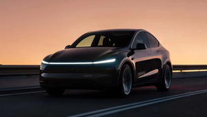 Tampak Tesla model Y Robotasi (Tesla)