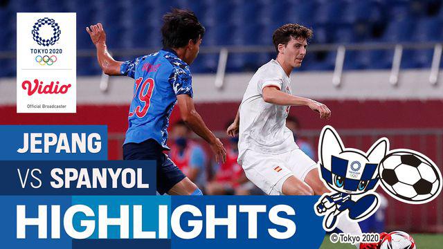 Berita Video, Semifinal Olimpiade Tokyo 2020 Antara Spanyol Vs Jepang pada Selasa (2/8/2021)