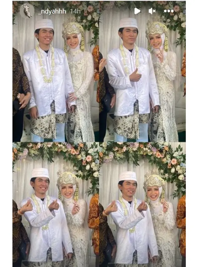 Tiko Anak Ibu Eny yang Pernah Viral Menikah, Ini 6 Potret Bahagianya