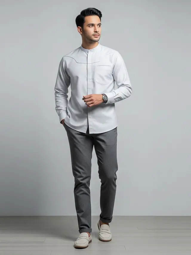 Kemeja Koko Modern