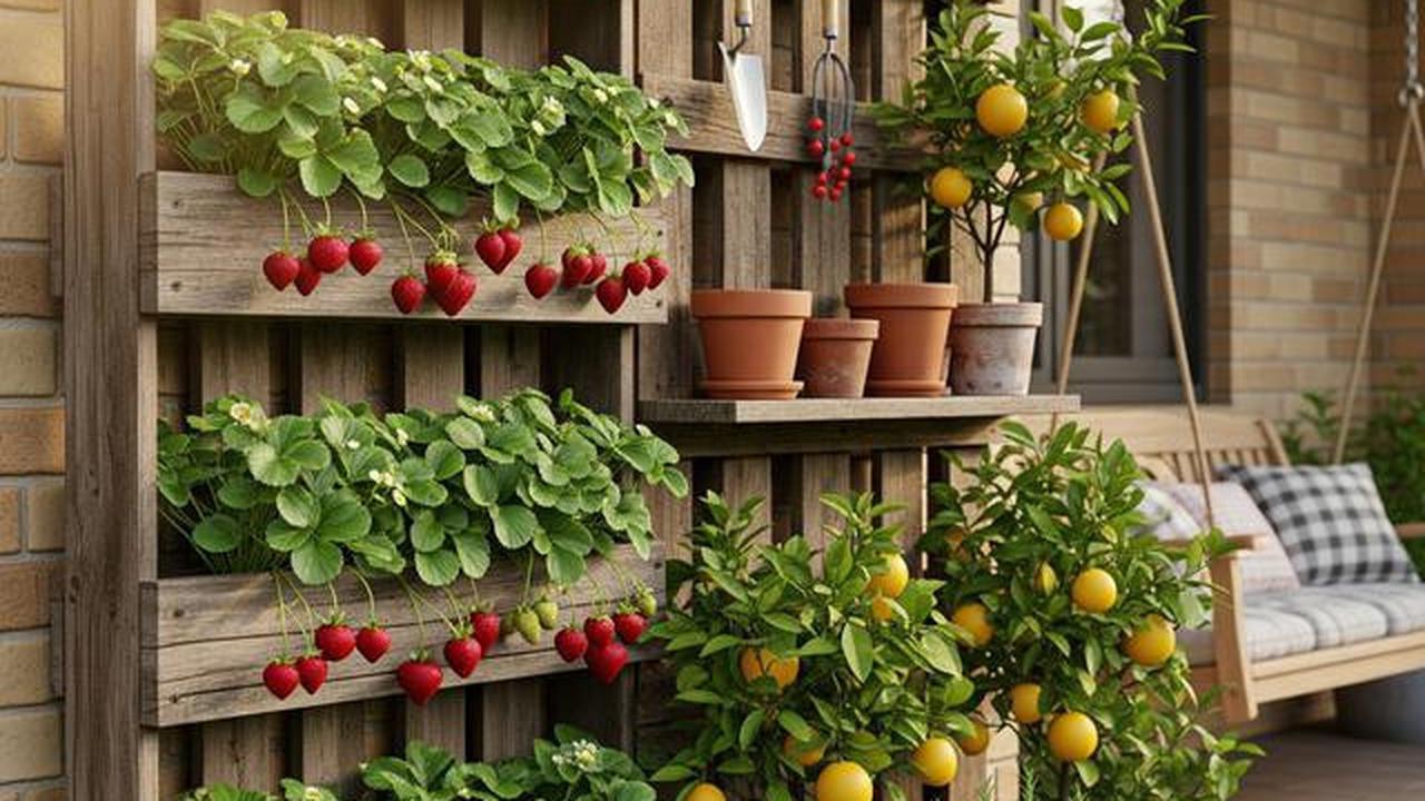 7 Ide Kebun Buah Vertikal di Rumah, Solusi Lahan Sempit tapi Produktif