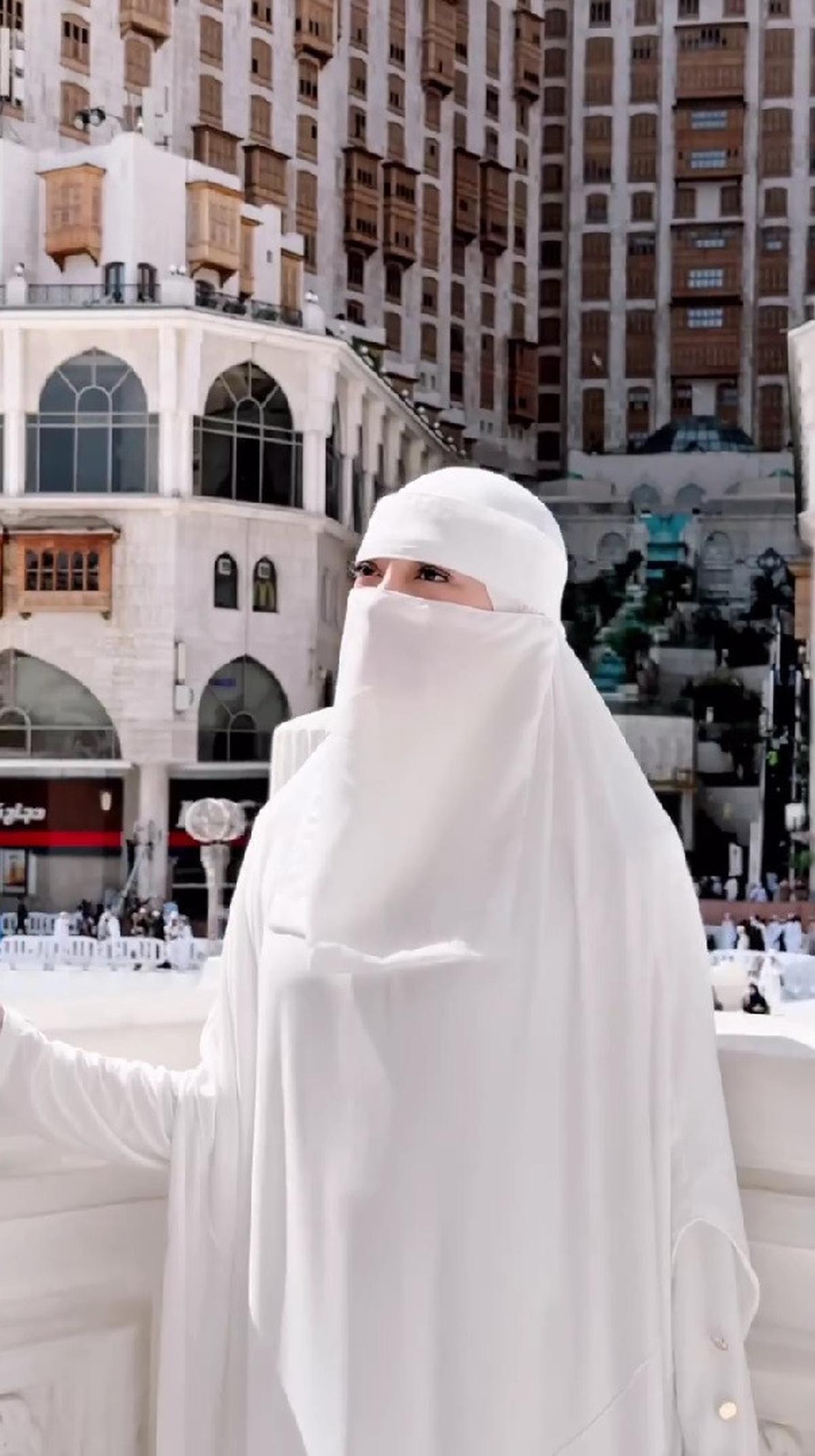 Celine Evangelista Pilih Tampil Bercadar saat Jalani Umrah Usai Mualaf, Dipuji Cantik bak Bidadari Surga