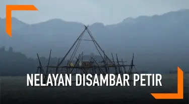 Dua nelayan di Tapanuli tewas tersambar petir saat mengambil ikan.