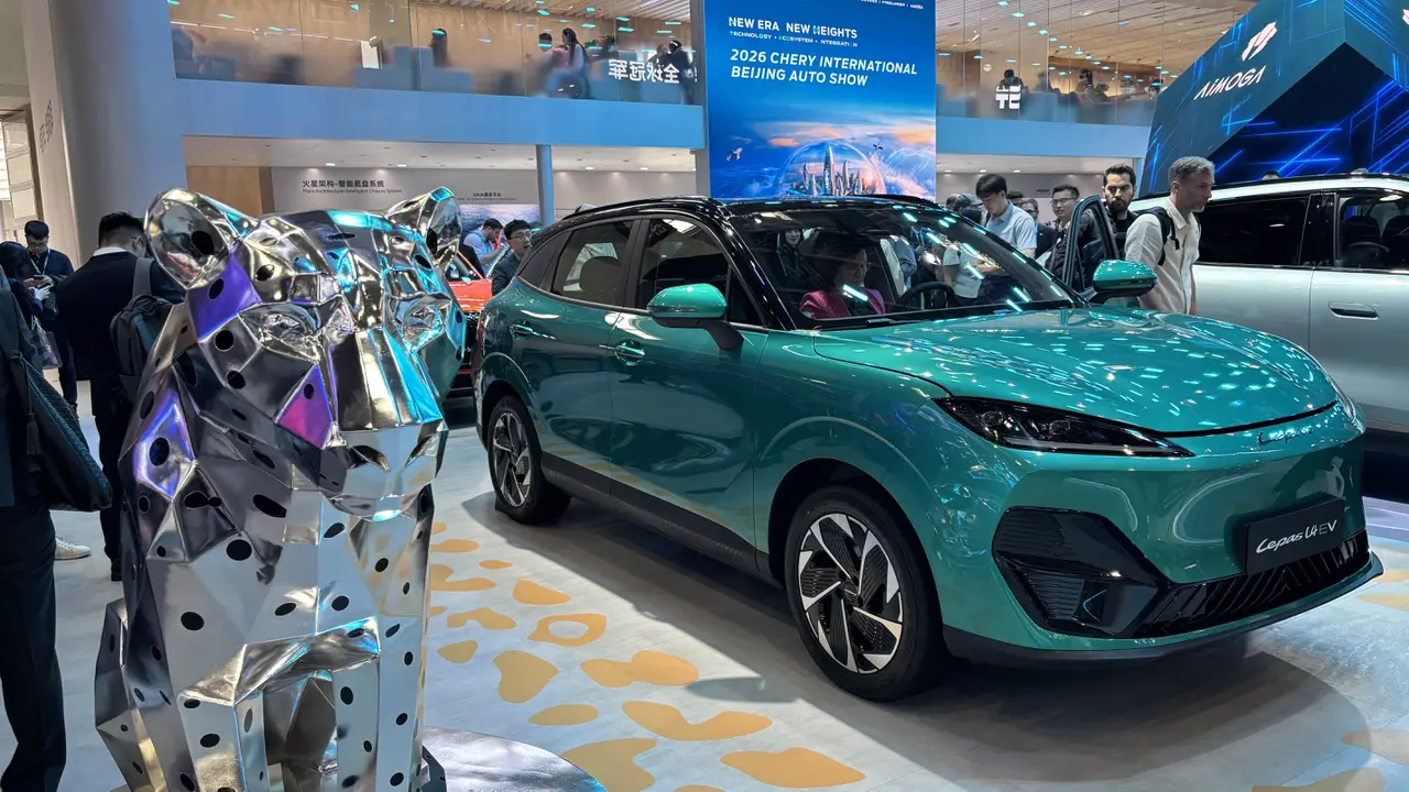 Dari Peluncuran E4 hingga Pamer Lex Platform, LEPAS Memukau di Auto China 2026 (Arief A/Liputan.com)