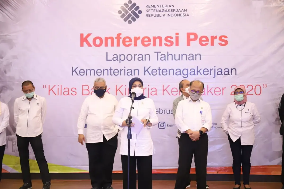 Tahun 2020 Kemnaker Tingkatkan Kompetensi 901.177 Orang.