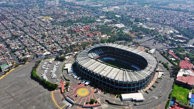 Estadio Azteca Stadium, Meksiko. (AFP/Alfredo Estrella)