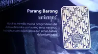 Produk emas batangan edisi khusus‎ tersebut menampilkan empat motif batik khas Indonesia. 