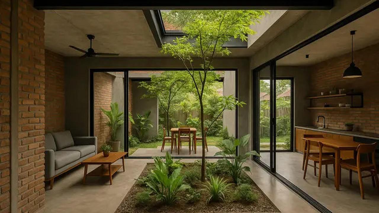 7 Model Rumah di Kampung dengan Konsep Open Space, Hunian Cantik dan Nyaman