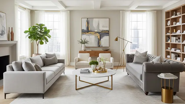 5 Cara Menata Dua Sofa Beda Model dalam Satu Ruangan agar Tetap Serasi