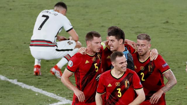 Belgia vs Portugal di Euro 2020