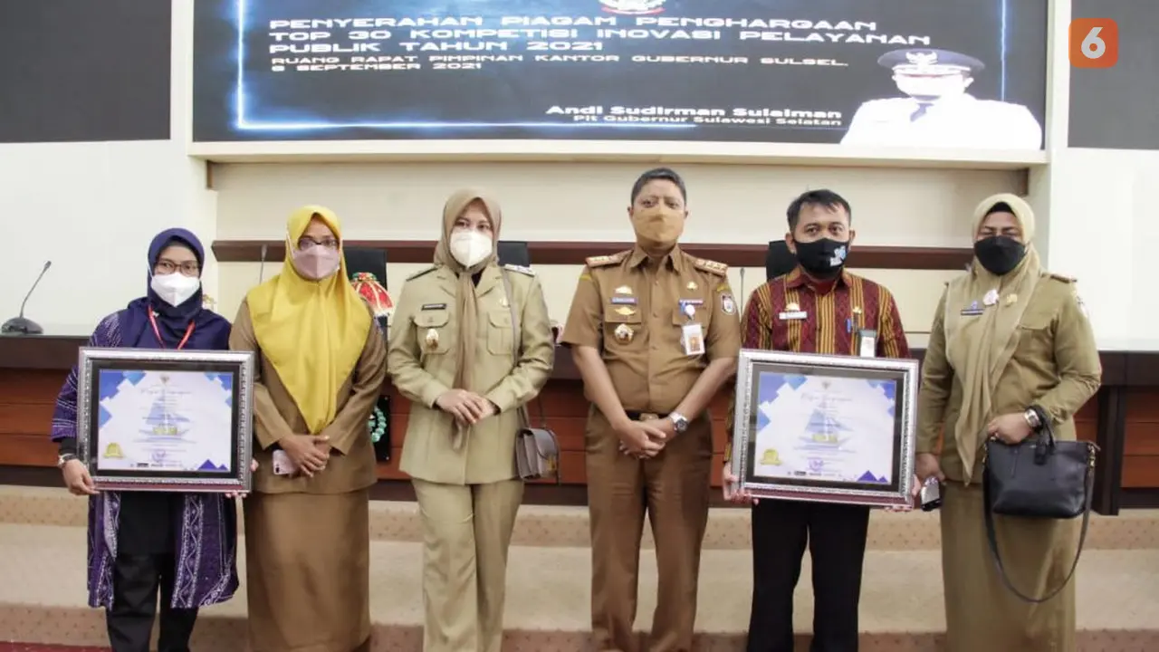 Pemkot Makassar dua pengharagaan (Liputan6.com)
