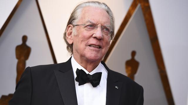 Donald Sutherland pada 2018. (Jordan Strauss/Invision/AP, File)