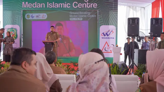 Pembangunan Islamic Center Medan