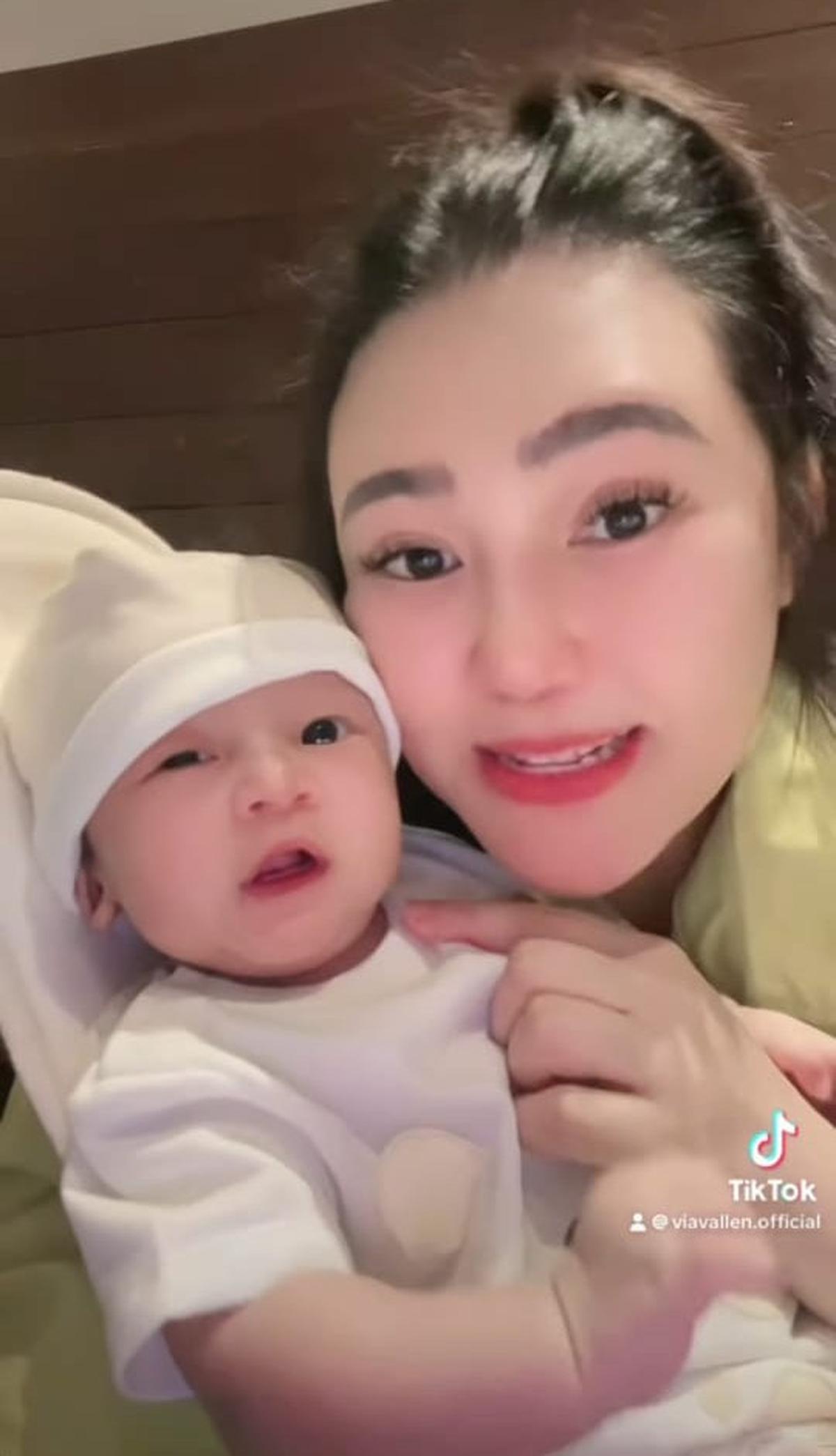 Potret Terbaru Baby Agham Anak Via Vallen