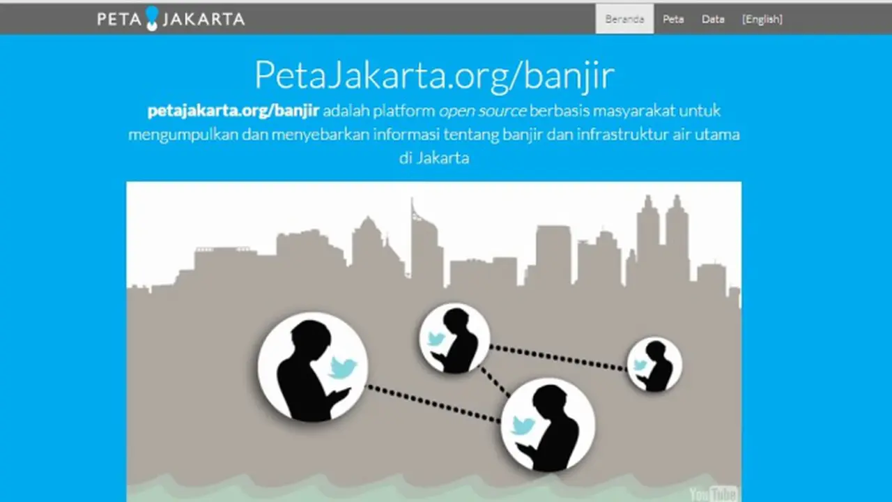 Laporkan Info Banjir di Sekitar Anda ke PetaJakarta.org