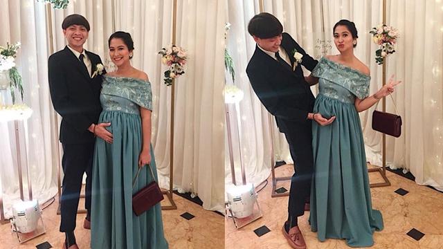 6 Potret Baby Bump Anak Pertama Anneke Jodi Aura Makin Terpancar Hot Liputan6 Com