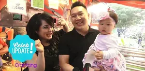 Anak tidak takut dengan binatang, Magdalena dan suami ajak anak nonton sirkus. 