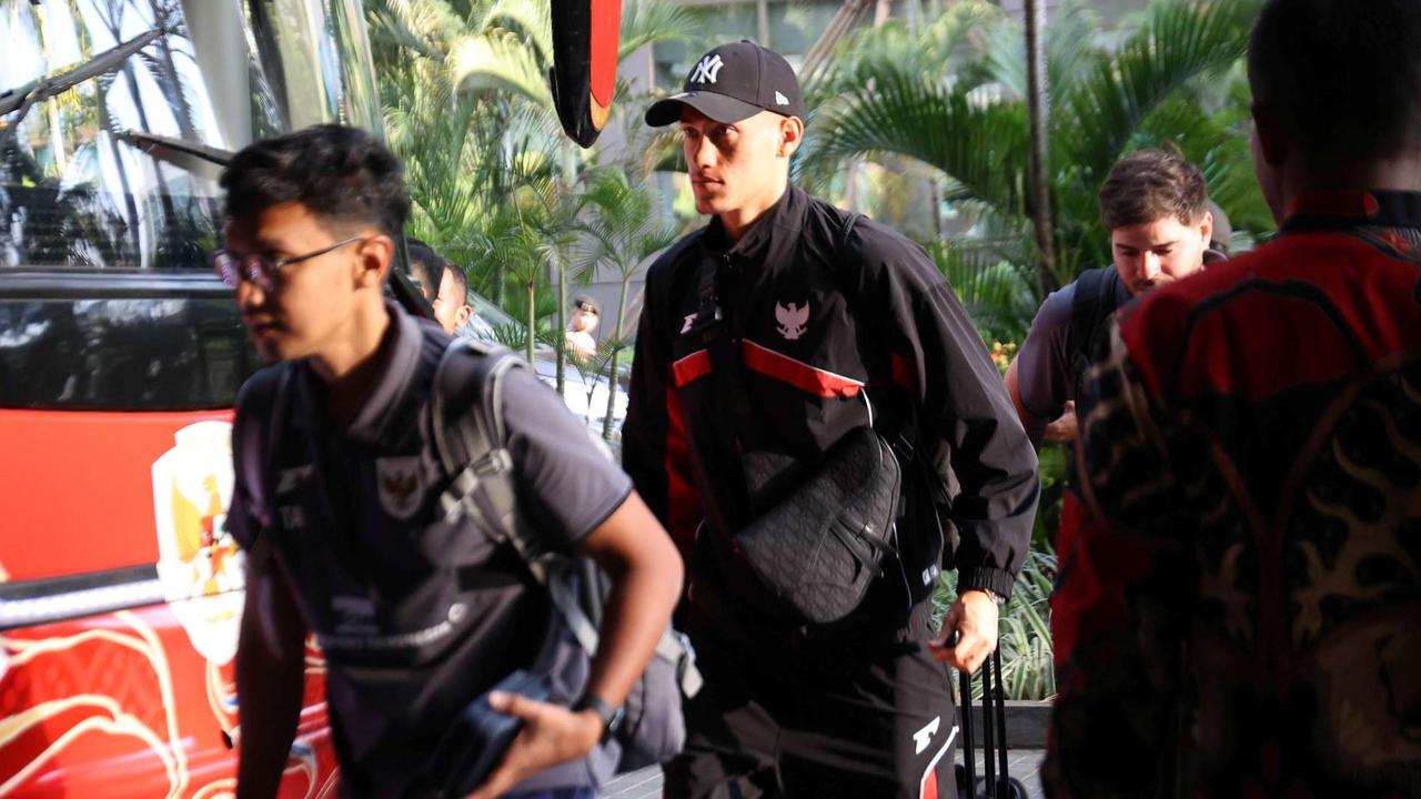 Timnas Indonesia tiba di Tanah Air