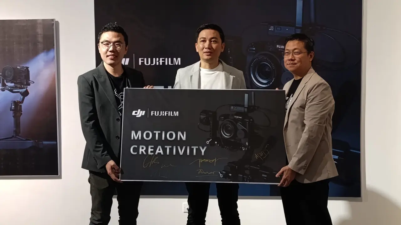 Kolaborasi DJI dengan Fujifilm