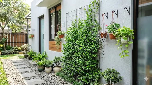 Ide Kebun Rambat Mini di Samping Rumah
