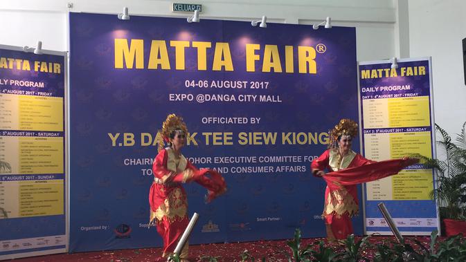 Tarian Minang Berdendang Buka Matta Fair Johor Bahru 2017 Lifestyle Liputan6 Com