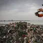 Menurut Tim Koordinasi Nasional Pengelolaan Sampah Laut Indonesia, Indonesia telah melaksanakan rencana aksi nasional pengelolaan sampah laut tahun 2018 hingga 2025. (Liputan6.com/Faizal Fanani)