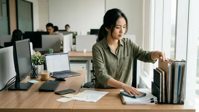 Checklist Produktivitas Minggu Pertama Masuk Kerja Setelah Libur Lebaran (Foto: Gemini AI)